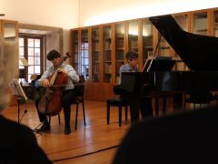 MÚSICA NO MOSTEIRO – Recital de Violino, Violoncelo e Piano 